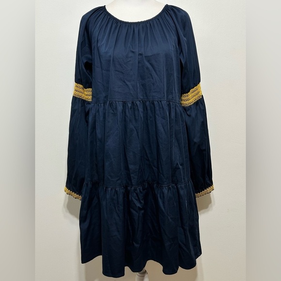 Elizabeth and James Tiered Boho Peasant Mini Dress - Picture 4 of 15